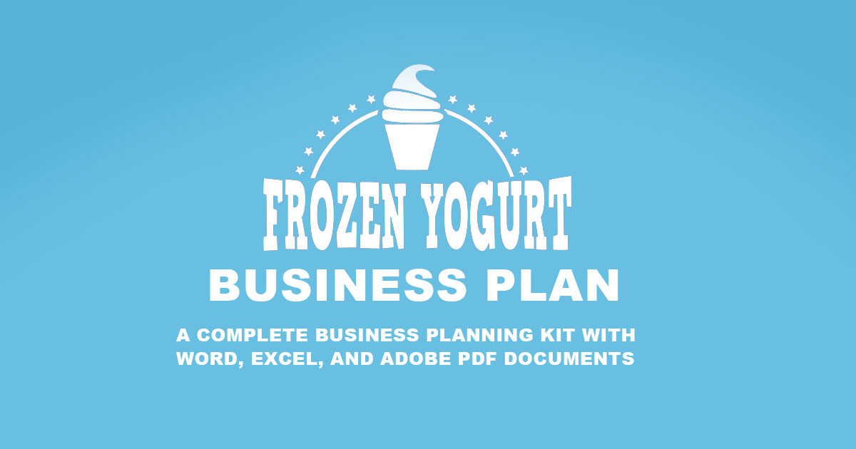 frozen yogurt business plan sample